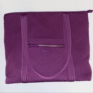 Large Vera Bradley Tote Dark Purple